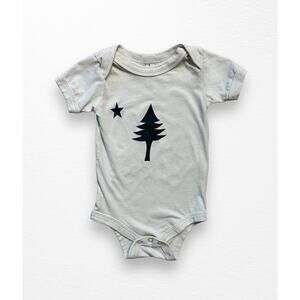 Original Maine State 1901 Flag Bodysuit, 6-12 Months